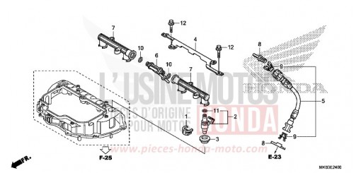 INJECTEUR CBR1000SAF de 2015